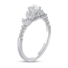 Thumbnail Image 2 of 3/4 CT. T.W. Diamond Leaf-Sides Engagement Ring in 14K White Gold