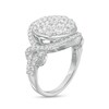 Thumbnail Image 3 of 2 CT. T.W. Multi-Diamond Frame Split Shank Ring in 10K White Gold