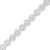 Thumbnail Image 1 of 5 CT. T.W. Multi-Diamond Line Bracelet in 10K White Gold