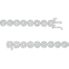 Thumbnail Image 3 of 5 CT. T.W. Multi-Diamond Line Bracelet in 10K White Gold