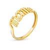 Thumbnail Image 2 of Cursive "mama" Ring in 10K Gold