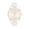 Thumbnail Image 1 of Men's Movado BOLD® Verso White Ceramic Watch with White Dial (Model: 3600900)