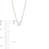 Thumbnail Image 3 of 1/3 CT. Certified Lab-Grown Diamond Solitaire Necklace in 14K Gold (F/SI2)