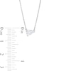 Thumbnail Image 2 of 1/3 CT. Certified Pear-Shaped Lab-Created Diamond Solitaire Necklace in 14K White Gold (F/SI2)