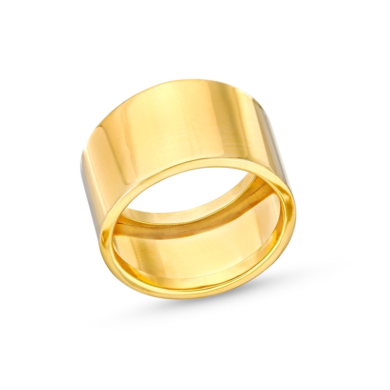 12.5mm Band in 10K Gold - Size 8