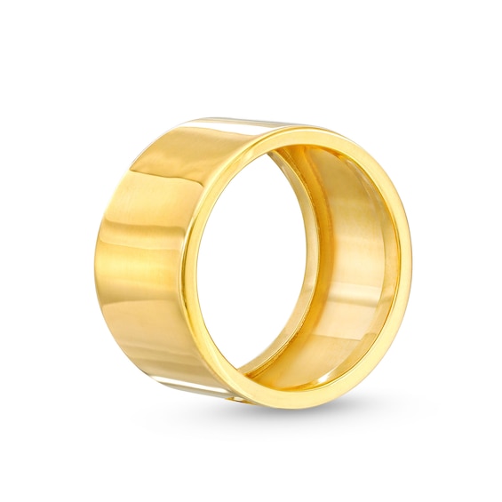 12.5mm Band in 10K Gold - Size 8