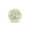 Thumbnail Image 1 of Aquamarine and Diamond Accent Frame Charm in 10K Gold
