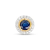 Thumbnail Image 1 of Blue Sapphire and Diamond Accent Frame Charm in 10K Gold