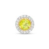 Thumbnail Image 1 of Peridot and Diamond Accent Frame Charm in 10K Gold