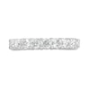 Thumbnail Image 2 of 1 CT. T.W. Certified Lab-Created Diamond Eleven Stone Anniversary Band in 14K White Gold (F/VS2)