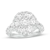 Thumbnail Image 1 of 4 CT. T.W. Certified Lab-Grown Multi-Diamond Engagement Ring in 14K White Gold (F/VS2)