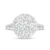Thumbnail Image 3 of 4 CT. T.W. Certified Lab-Grown Multi-Diamond Engagement Ring in 14K White Gold (F/VS2)