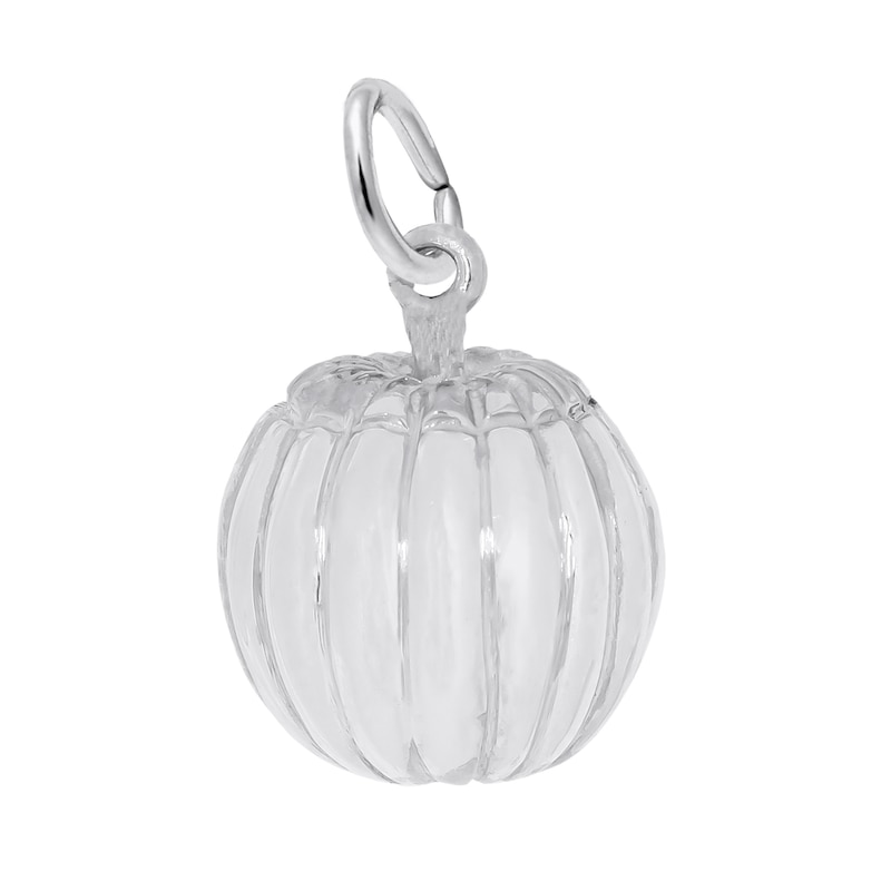 Main Image 1 of Rembrandt Charms® 3D Pumpkin in Sterling Silver