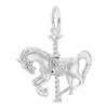 Thumbnail Image 1 of Rembrandt Charms® Carousel Horse in Sterling Silver