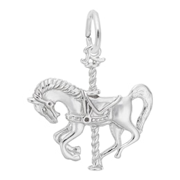 Rembrandt Charms® Carousel Horse in Sterling Silver