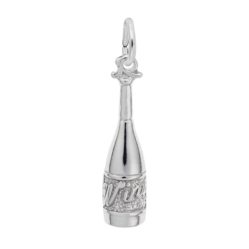 Main Image 1 of Rembrandt Charms® Wine Bottle in Sterling Silver