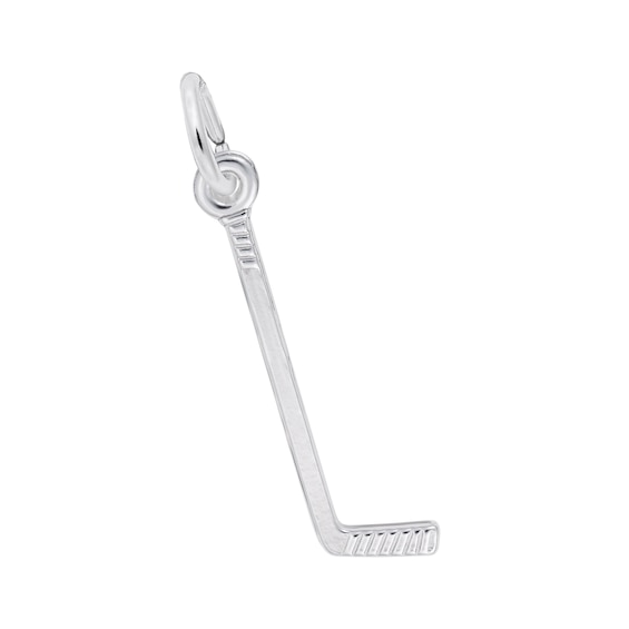 Rembrandt CharmsÂ® Hockey Stick in Sterling Silver