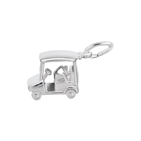 Rembrandt Charms® Golf Cart in Sterling Silver
