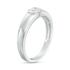 Thumbnail Image 2 of 1/2 CT. Certified Lab-Grown Diamond Solitaire Wedding Band in 14K White Gold (F/VS2)