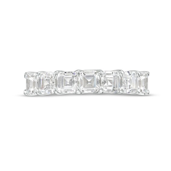 2-1/2 CT. T.w. Certified Emerald-Cut Lab-Grown Diamond Seven Stone Anniversary Band in 14K White Gold (F/Vs2)