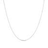 Thumbnail Image 1 of 1.0mm Singapore Chain Necklace in Solid 14K White Gold - 16"