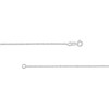 Thumbnail Image 2 of 1.0mm Singapore Chain Necklace in Solid 14K White Gold - 16"