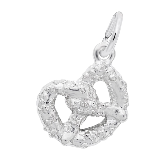 Rembrandt CharmsÂ® Textured Pretzel in Sterling Silver
