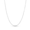 Thumbnail Image 0 of 1.25mm Singapore Chain Necklace in Solid 14K White Gold - 18"