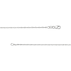 Thumbnail Image 3 of 1.25mm Singapore Chain Necklace in Solid 14K White Gold - 20"