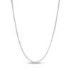 Thumbnail Image 0 of 0.85mm Wheat Chain Necklace in Solid 14K White Gold - 18"