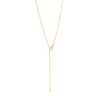 Thumbnail Image 2 of Blue Sapphire and Diamond Accent Frame Pendant in 10K Gold