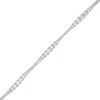 Thumbnail Image 0 of 5 CT. T.W. Journey Certified Lab-Created Diamond Tennis Bracelet in 14K White Gold (F/SI2) - 7.25"