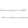 Thumbnail Image 3 of 5 CT. T.W. Journey Certified Lab-Created Diamond Tennis Bracelet in 14K White Gold (F/SI2) - 7.25&quot;