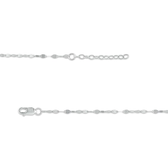 1/4 CT. T.w. Diamond Double Strand Y-Necklace in 10K White Gold