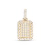 Thumbnail Image 1 of Men's 2-5/8 CT. T.W. Diamond Edge Octagon Necklace Charm in 10K Gold
