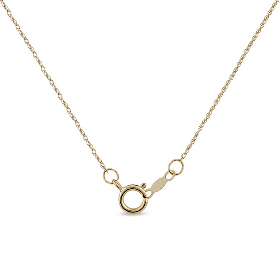 Oval Opal and Diamond Accent Tri-Top Pendant in 10K Gold