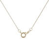 Thumbnail Image 5 of Pear-Shaped Lab-Created Opal and White Sapphire Teardrop Frame Split Bail Pendant in 10K Gold
