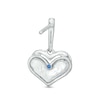Thumbnail Image 3 of The Kindred Heart from Vera Wang Love Collection 1/6 CT. T.W. Diamond Layered Heart Drop Earrings in Sterling Silver