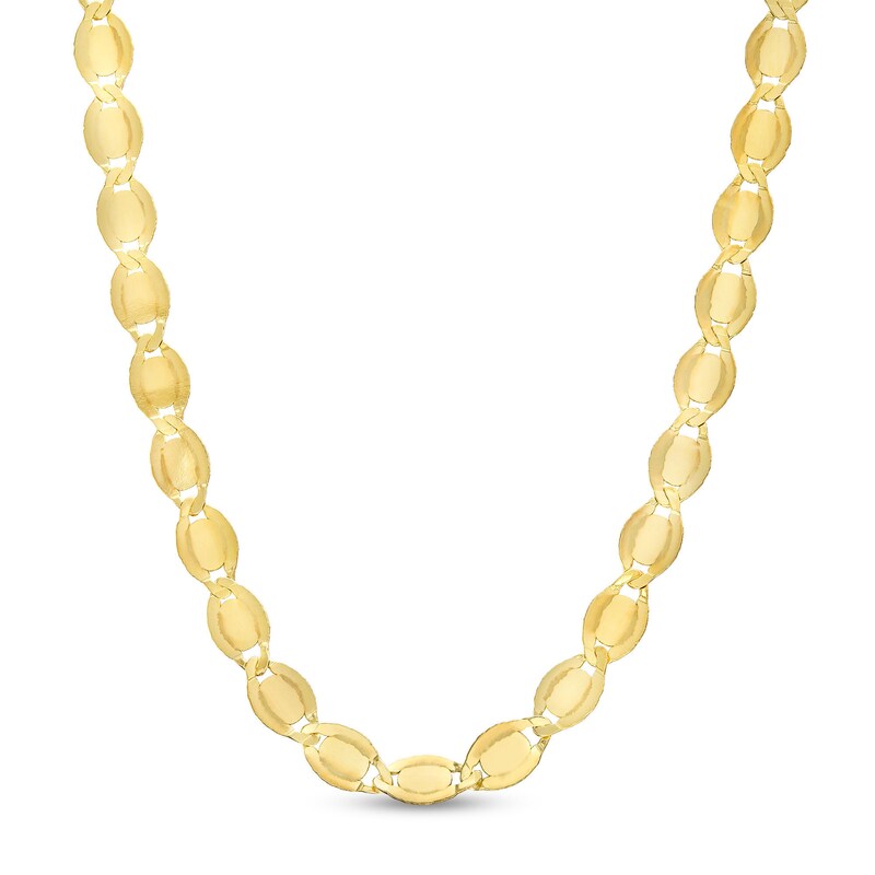 Main Image 1 of 3.7mm Valentino Chain Necklace in Solid 14K Gold - 18&quot;