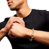 Thumbnail Image 3 of 2.5mm Paper Clip Cheval Chain Bracelet in Hollow 14K Gold - 9.0"