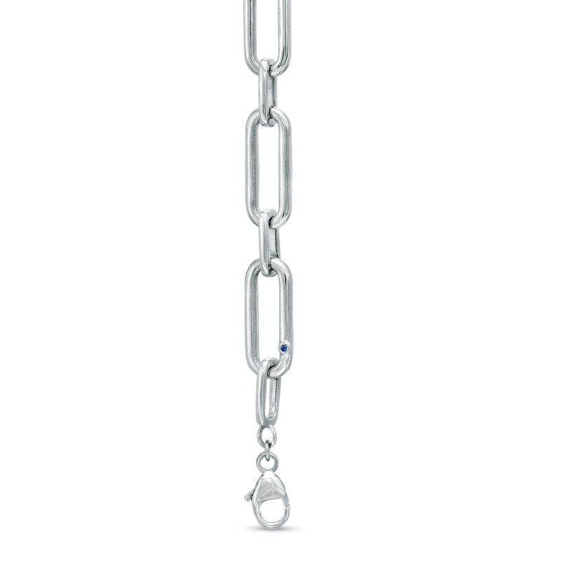 Main Image 4 of The Kindred Links from Vera Wang Love Collection 1/4 CT. T.W. Diamond Paper Clip Link Necklace in Sterling Silver – 19"