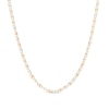 Thumbnail Image 1 of 2.3mm Diamond-Cut Valentino Chain Necklace in Solid 14K Tri-Tone Gold - 18"
