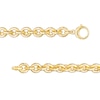 Thumbnail Image 2 of Italian Gold 3.0mm Rolo Chain Link Necklace in Hollow 14K Gold