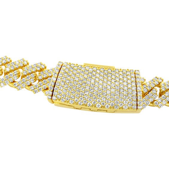 Men's 19-5/8 CT. T.w. Diamond Cuban Link Chain Necklace in 14K Gold â 24"