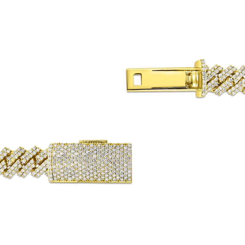 Peoples Men's 2.00 CT. T.w. Diamond Cuban Link Chain Bracelet in 10K Gold 