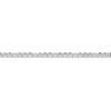 Thumbnail Image 4 of Emerald and 3/4 CT. T.W. Diamond Alternating Trios Line Bracelet in 14K White Gold
