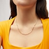 Thumbnail Image 2 of 3.5mm Paper Clip Chain Necklace in Solid 10K Gold - 18"