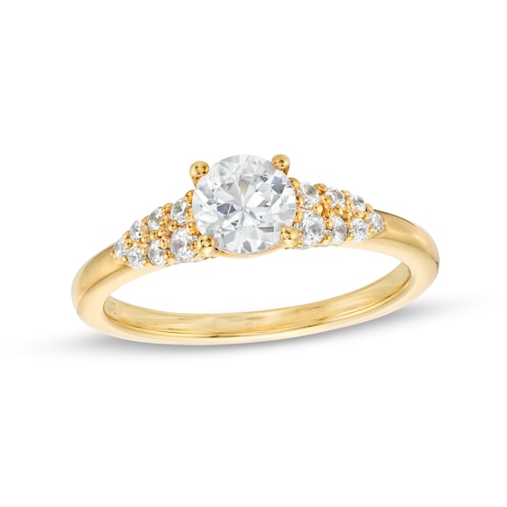 Vera Wang Love Collection 1 CT. T.w. Diamond Split Shank Engagement Ring in 14K Gold