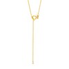 Thumbnail Image 2 of Engravable Oval Necklace in 14K Gold