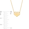 Thumbnail Image 3 of Heart Necklace in 14K Gold